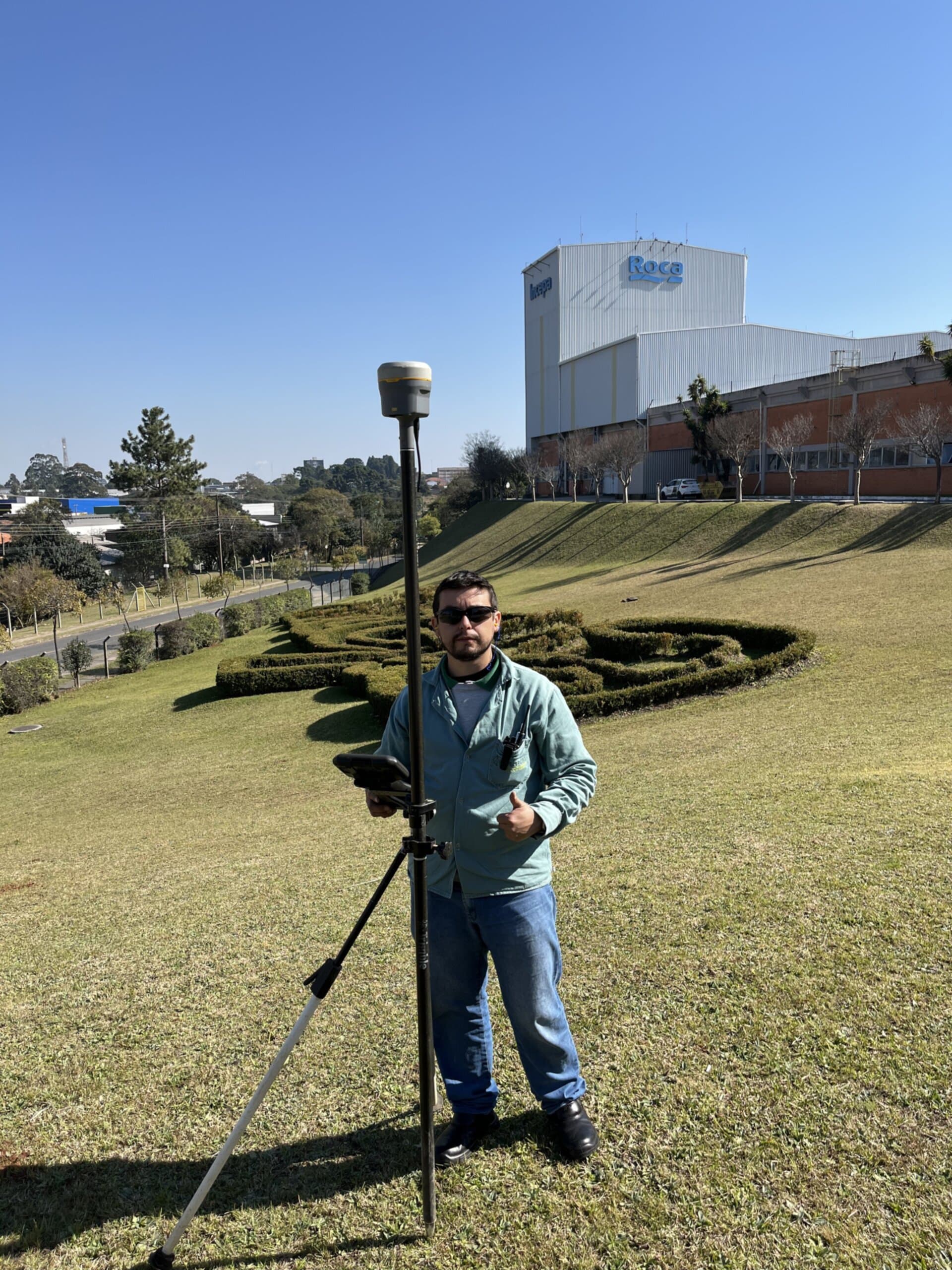 Demonstração prática de operação de equipamentos