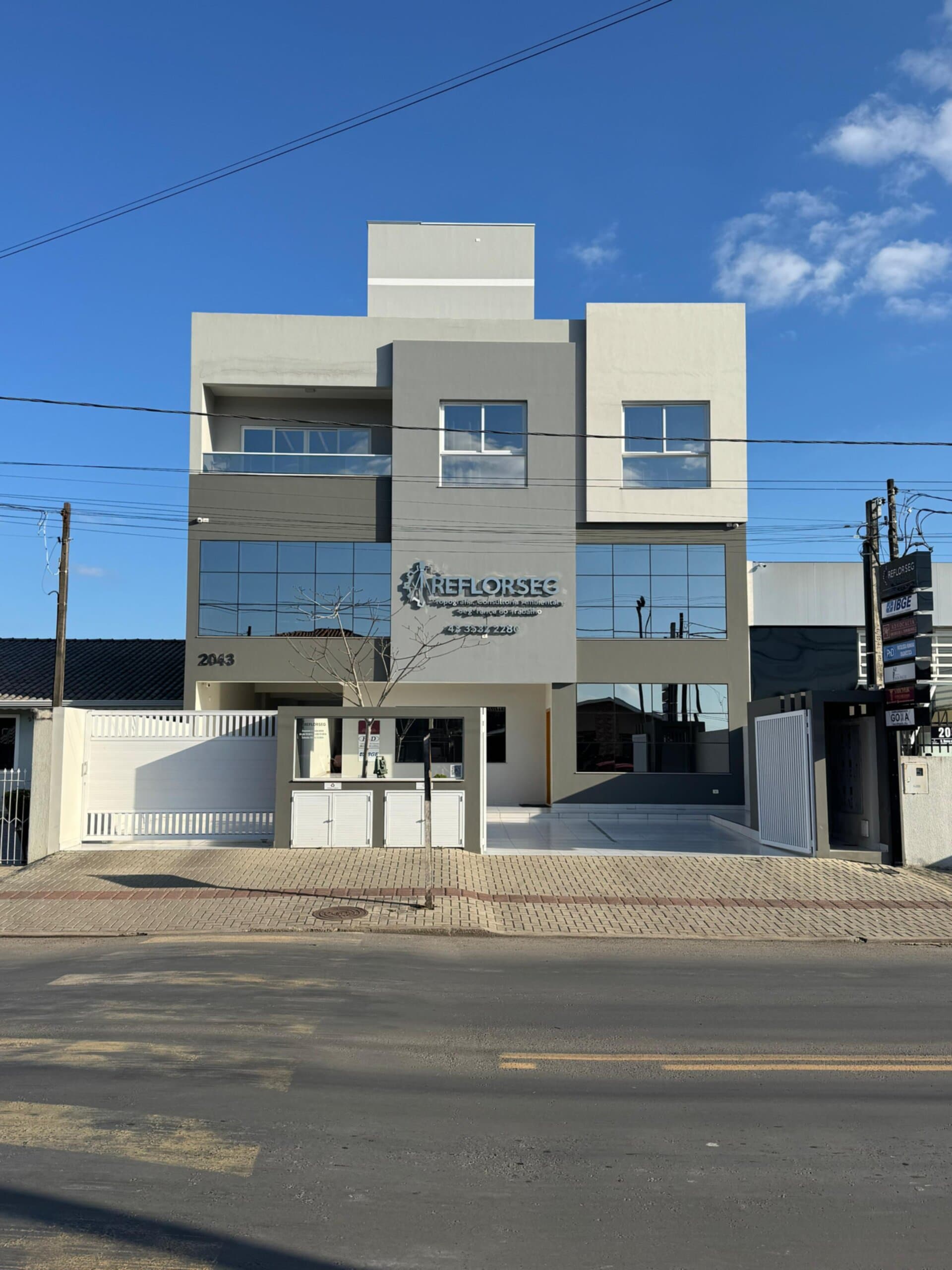 Sede da Reflorseg em São Mateus do Sul