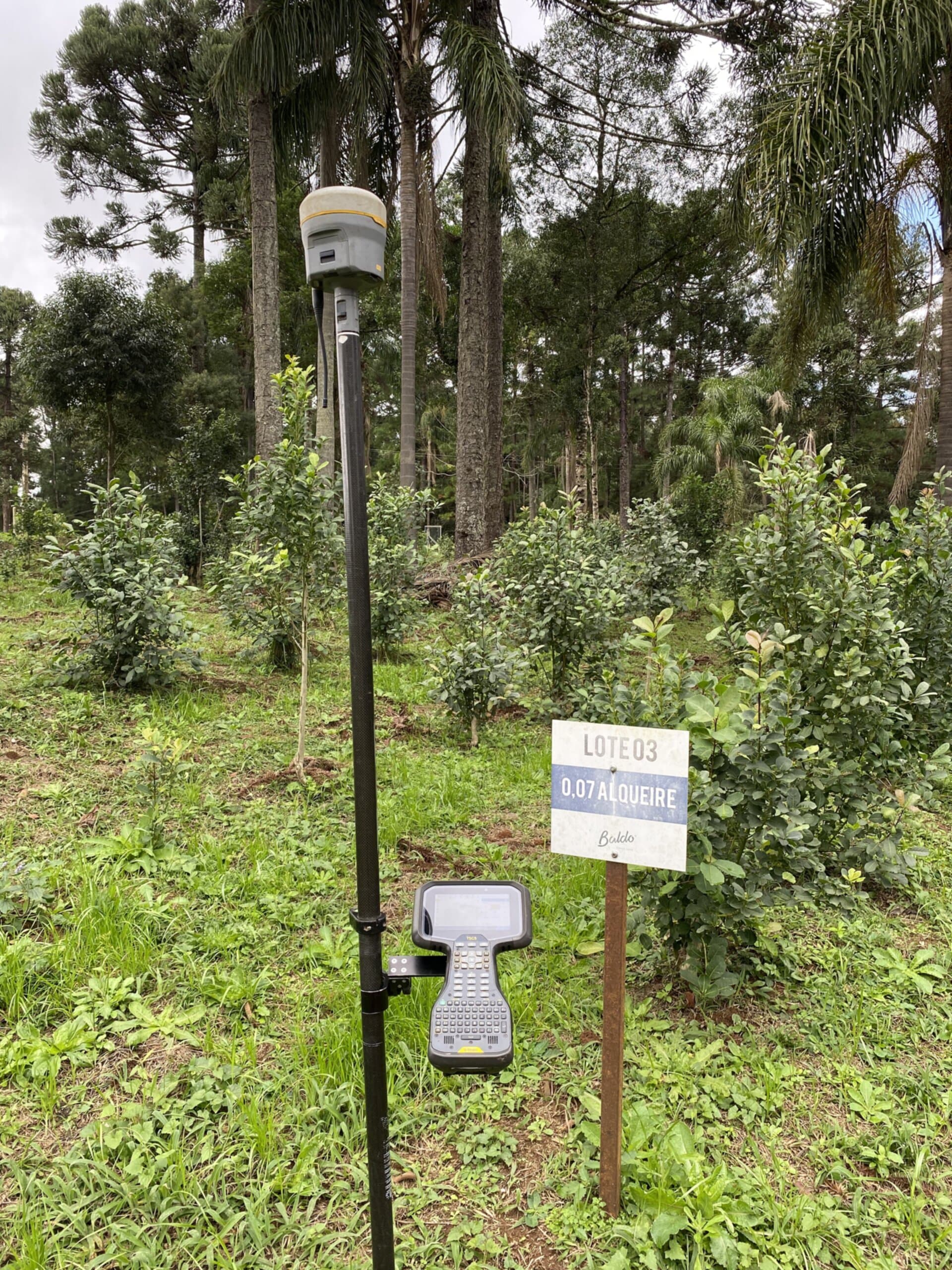 Inspeção de área degradada para elaboração de PRAD