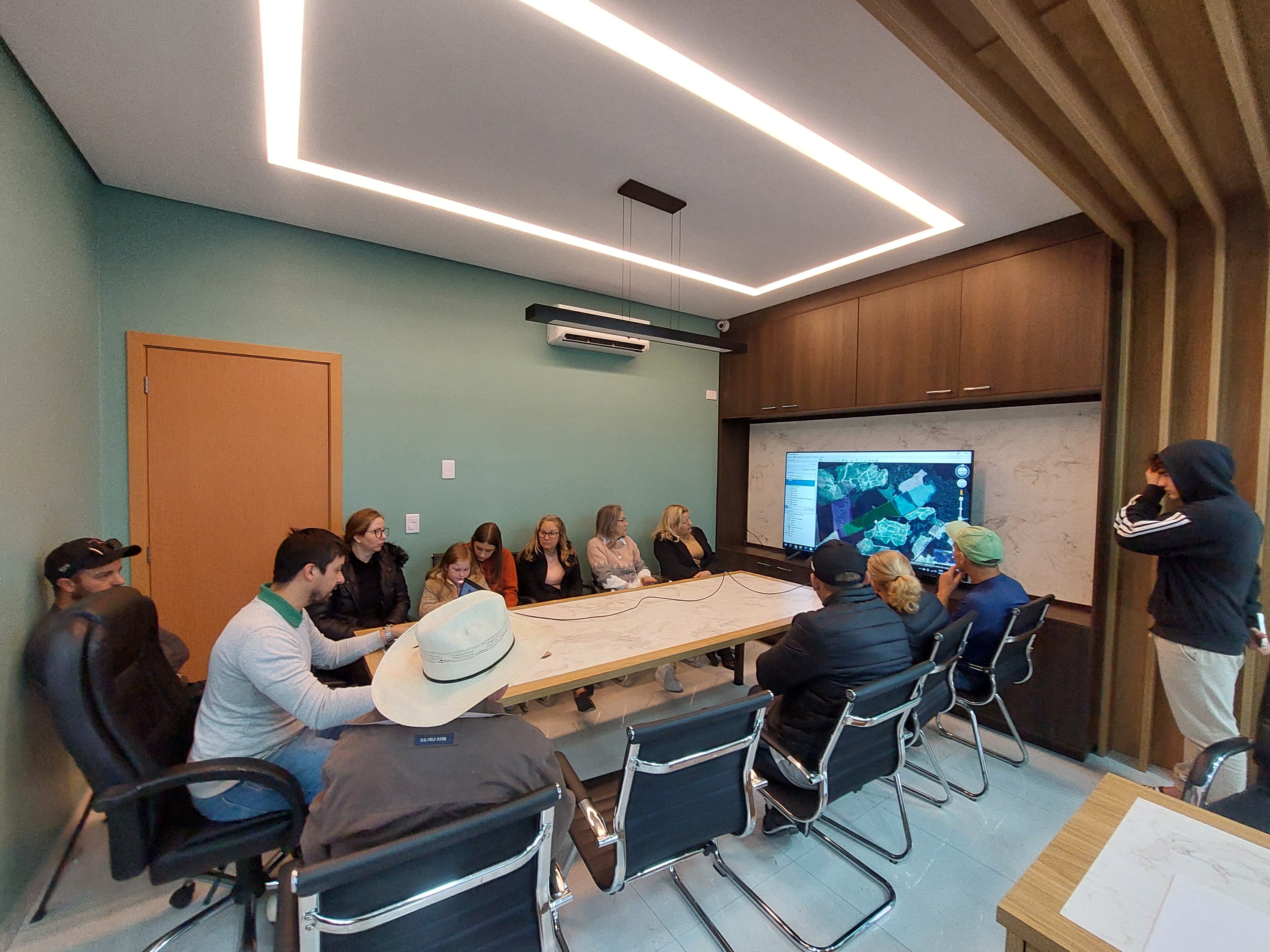 Reunião da equipe Reflorseg